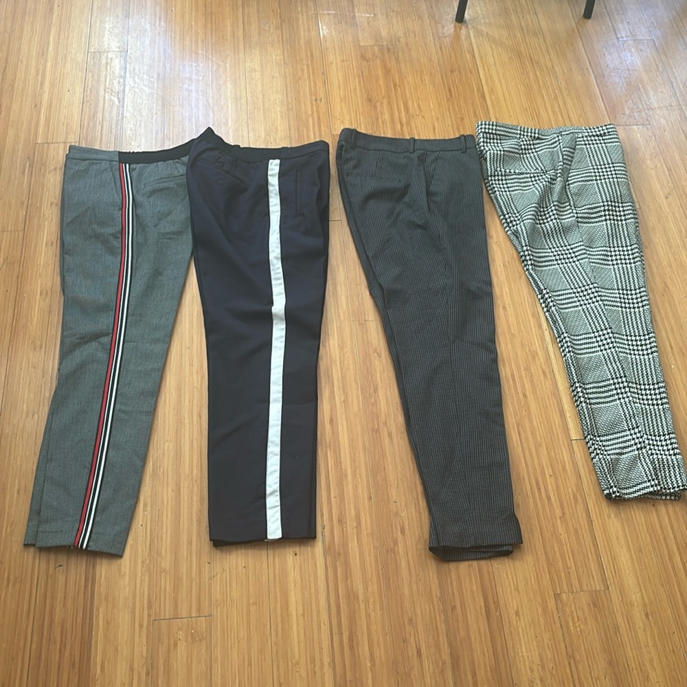Zara & H & M work pants bundle